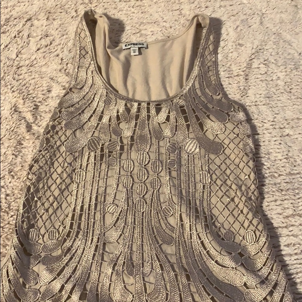 Gold express tank top